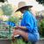 360FIVE Everyday Hat - Aloe Fedora Gardening Straw Wide Brim Sun Hat