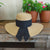 360FIVE Everyday Hat - Dahlia Gardening Women's Wide Brim Straw Sun Hat