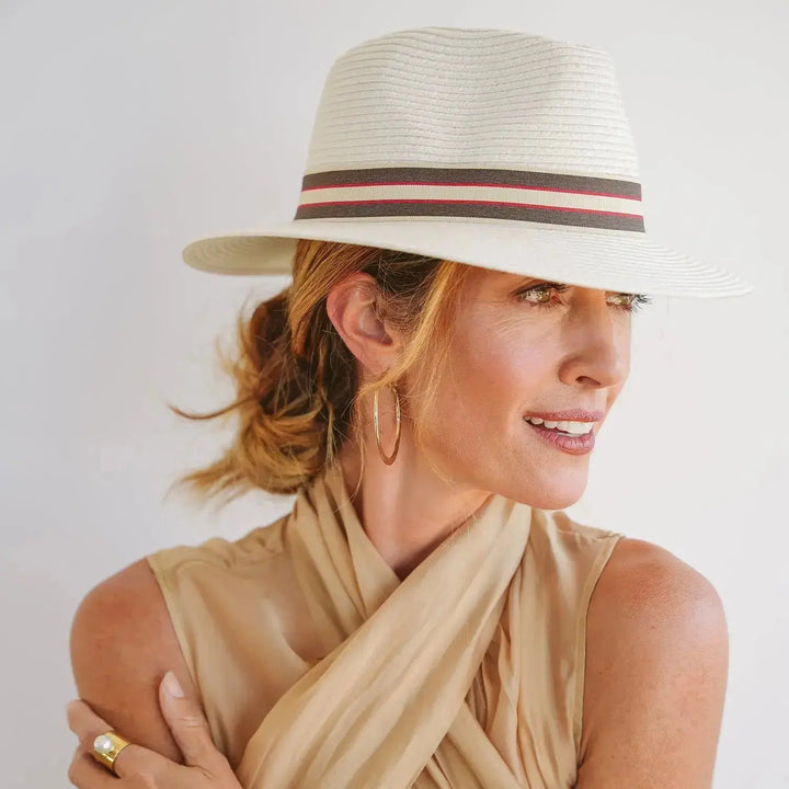 Stripe Fedora - SUNHATS EUROPE