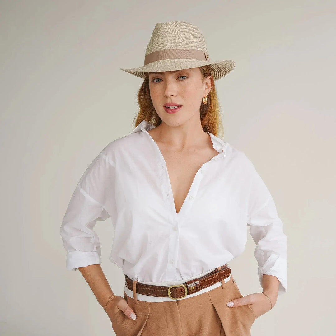 Vista Fedora - UV Protection Sun Hat - SUNHATS EUROPE