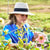 360FIVE Everyday Hat - Yucca Fedora Ivory Sun Hat for Gardening